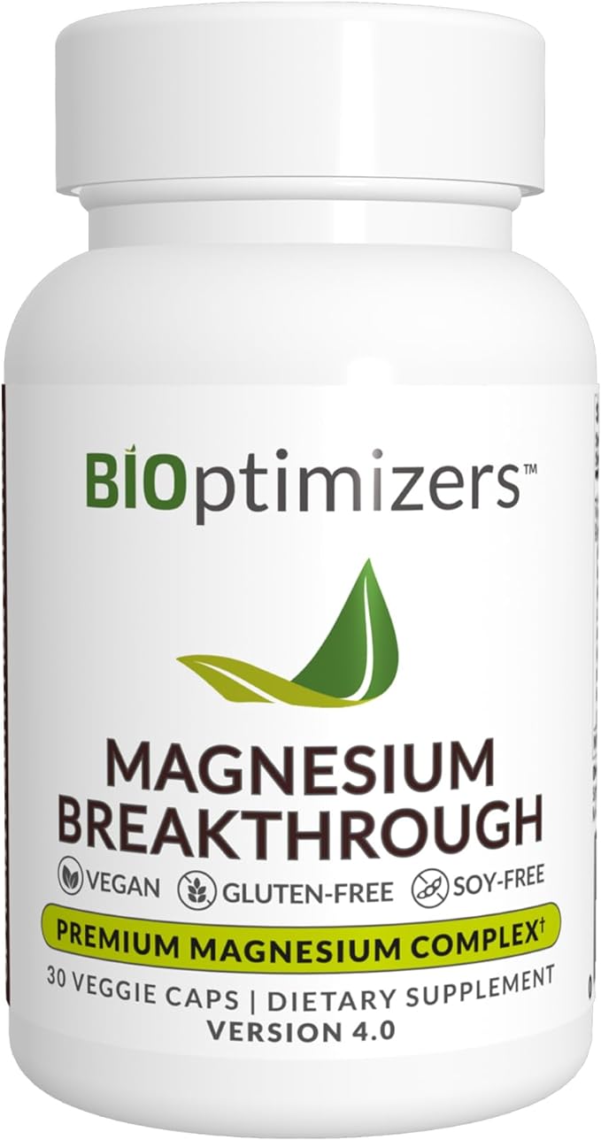 BiOptimizers Magnesium Breakthrough Supplement 4.0